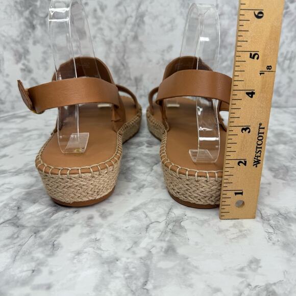 COLE HAAN Women's Size 8.5 Cloudfeel Tilden Ankle Pecan Brown Strap Sandals - Picture 6 of 16